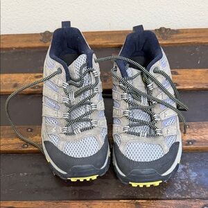 Merrell Gray and Black Trail Shoes